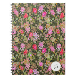 Protea Garden Notizblock