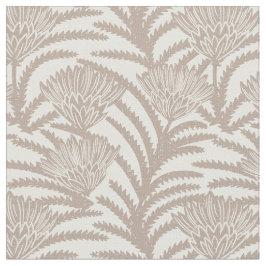 Protea große Blumen Wüstenedition Stoff