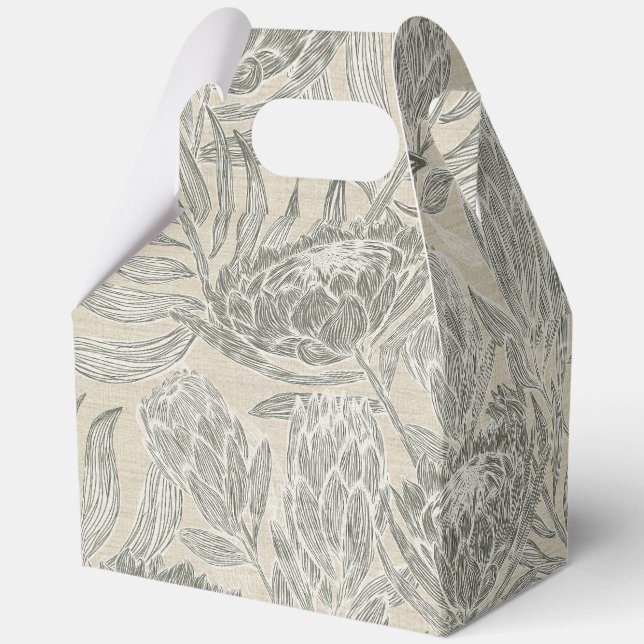 Protea Paradise 1 Geschenkschachtel (Rückseite)