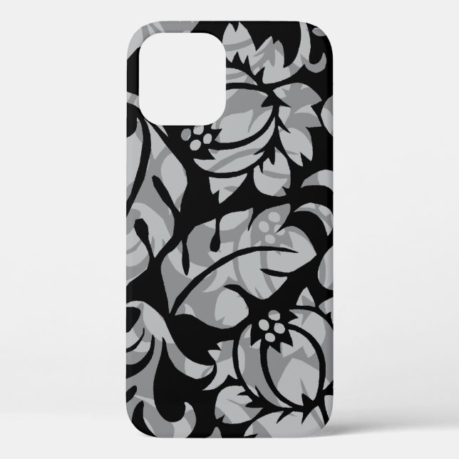 Protea Pareau Hawaiian Tropical Floral Black Case-Mate iPhone Hülle (Rückseite)