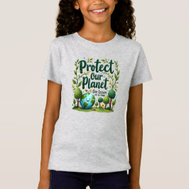 Protect Our Planet – Eco Classroom Print T-Shirt
