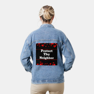 Protect Thy Neighbor Denimjacke Jeansjacke