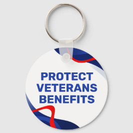 Protect Veterans Benefits Political Schlüsselanhänger