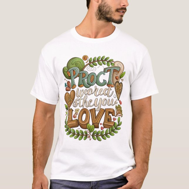Protect What You Love.2 T-Shirt (Vorderseite)