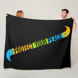 Protect Your Peace Mental Health Wellness Mindful Fleecedecke