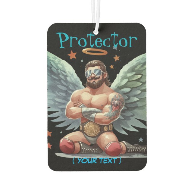 Protector Guardian Angel Show Wrestler Autolufterfrischer (Rückseite)