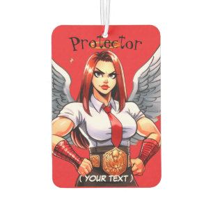 Protector Guardian Angel Show Wrestler Autolufterfrischer