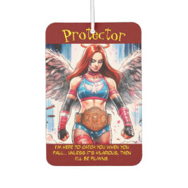Protector Guardian Angel Show Wrestler Autolufterfrischer