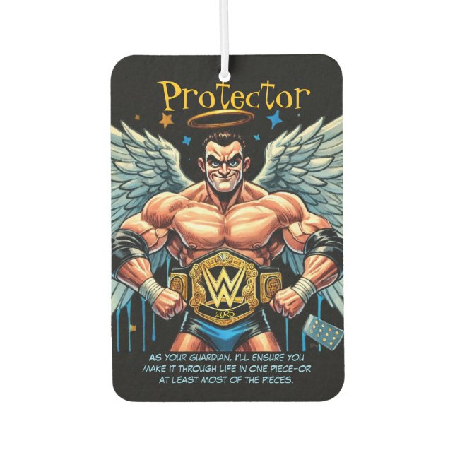 Protector Guardian Angel Show Wrestler Autolufterfrischer (Vorderseite)