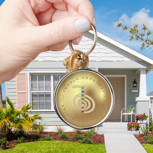 Protege tu hogar con Reiki Schlüsselanhänger (Protege tu hogar con Reiki. Un poderoso llavero para toda la familia y seres queridos.)