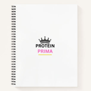 Protein Prima Fitness-Tagebuch Notizbuch