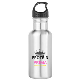 Protein Prima Gym Wasserflasche – Edelstahl