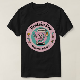 Protein Pro Mastering Sequenzen & Lösen von Puzzle T-Shirt
