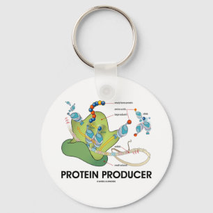 Protein-Produzent (Biologie-Protein-Synthese) Schlüsselanhänger