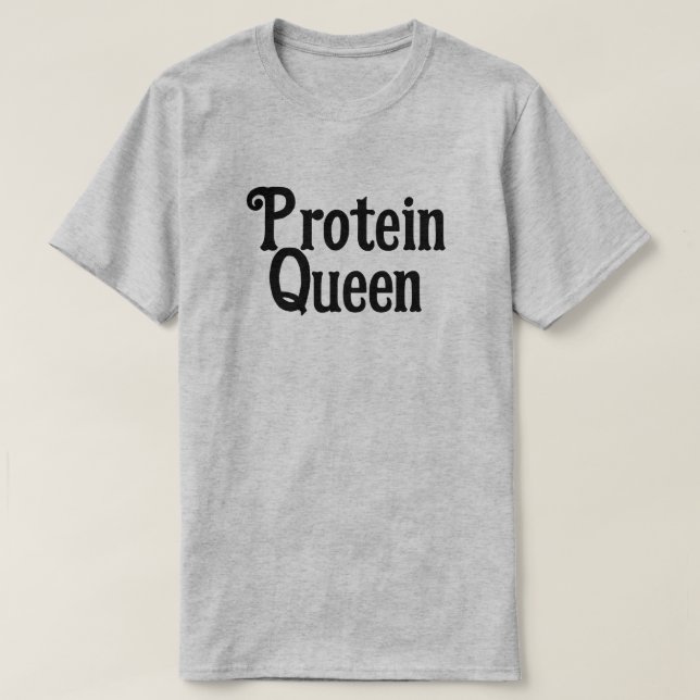 PROTEIN QUEEN WORKOUT T-Shirt (Design vorne)