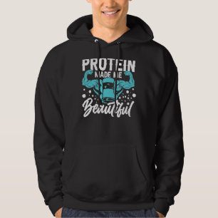Protein Shakes Pulver Whey trinkt Snacks Vegane Na Hoodie