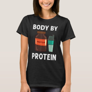 Protein Shakes Pulver Whey trinkt Snacks Vegane Na T-Shirt