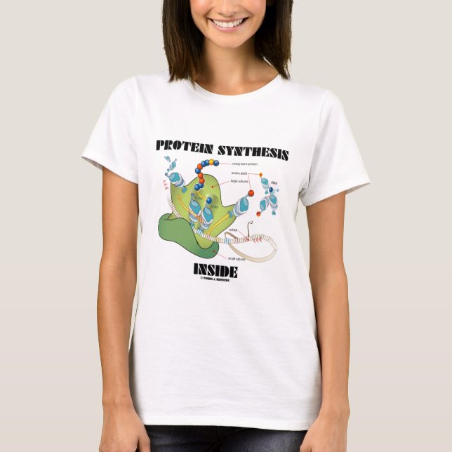 Protein-Synthese-Innere (Zellbiologie) T-Shirt (Vorderseite)