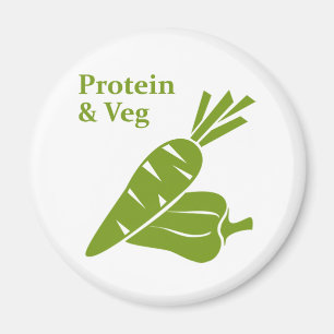 Protein u. Veg Magnet