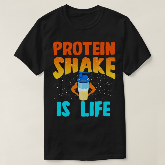 Proteinbindung ist Leben T-Shirt (Design vorne)