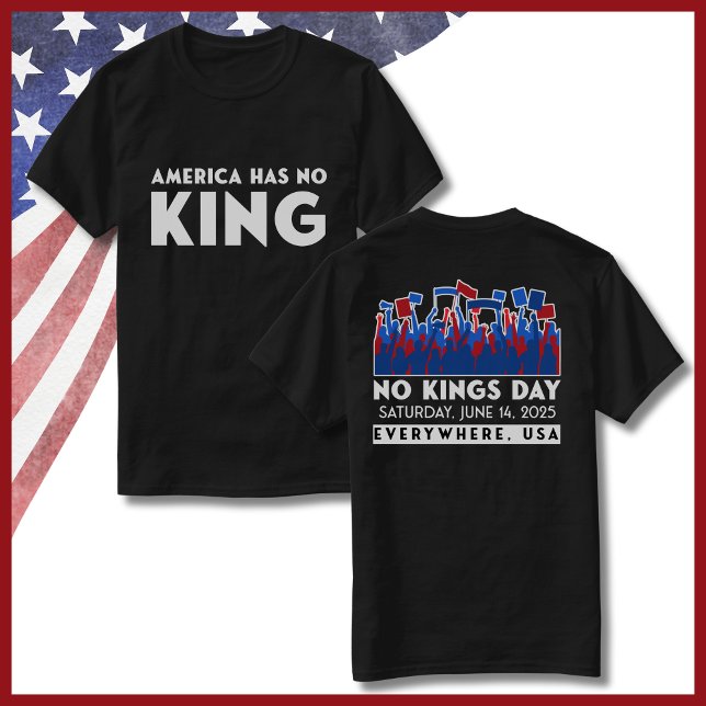 Protest am 14. Juni 2025 T-Shirt (No Kings Day June 14, 2025 Protest Rally Shirt)