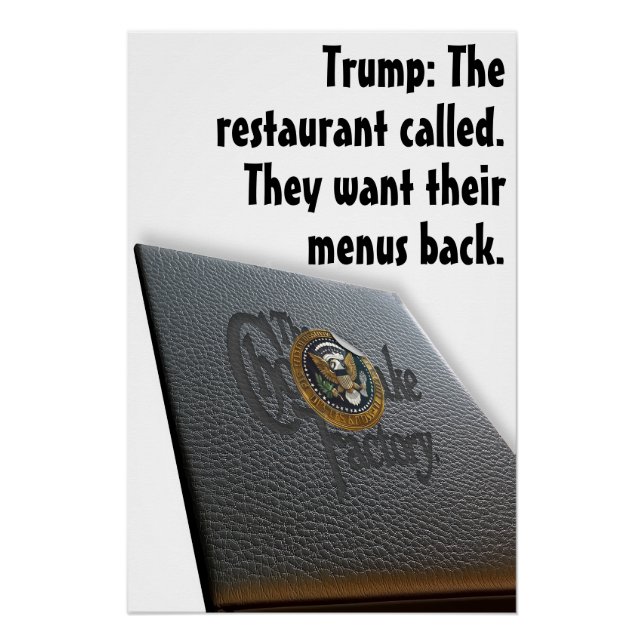 Protest auf Führungskraft Poster (Vorderseite)