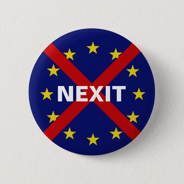 Protest button NEXIT EU (Vorderseite)