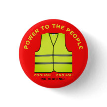 Protest button Yellow vest