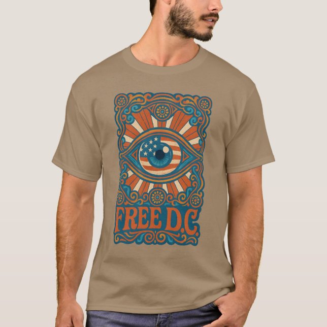 Protest der Freien DC T-Shirt (Vorderseite)
