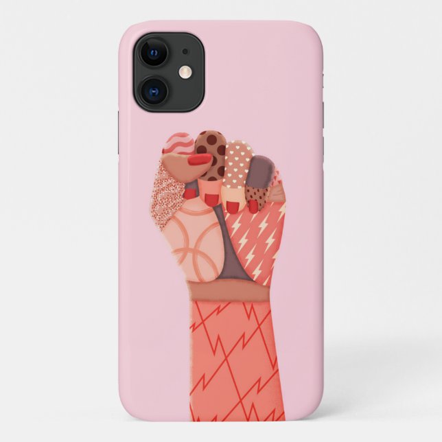 Protest der Modernen Kunst Case-Mate iPhone Hülle (Rückseite)