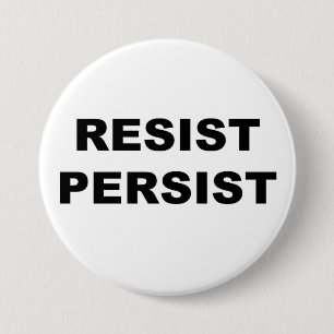 PROTEST DER PERSISTEN BUTTON
