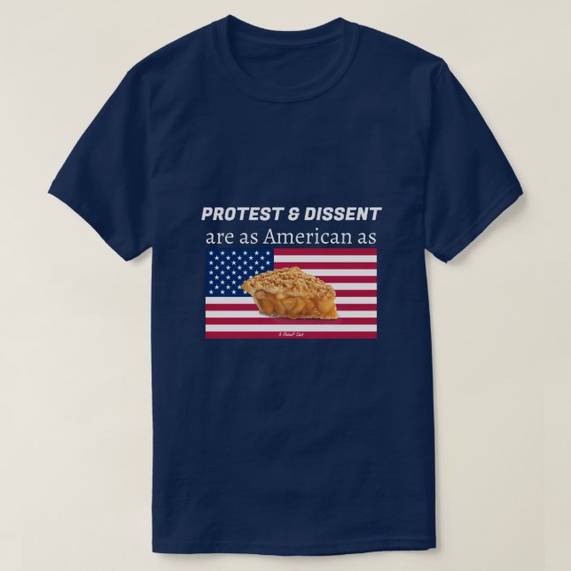 Protest & Dissent - Ein MisterP-Shirt T-Shirt (Design vorne)