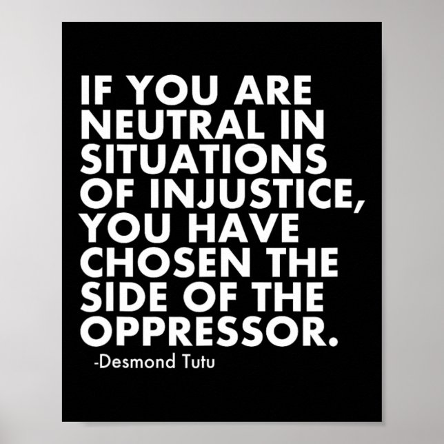 Protest gegen Trump Poster (Vorne)