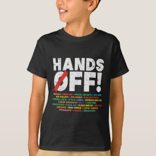 Protest Hände weg von Medicare Social Security Wid T-Shirt