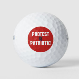 Protest ist Patriotisch Golfball