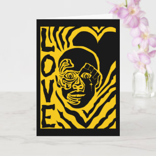 Protest mit Liebe Karte