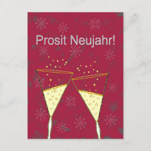 Protest Neujahr Postkarte