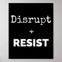 Protest-Shirt unterbrechen und aufhalten