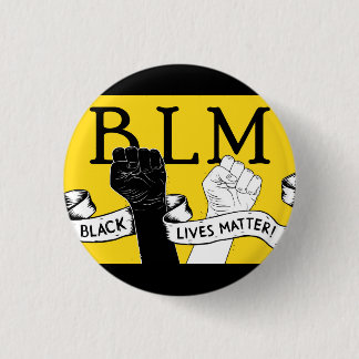 Protestaktion für Gelb und Schwarz-Brome-Button Button