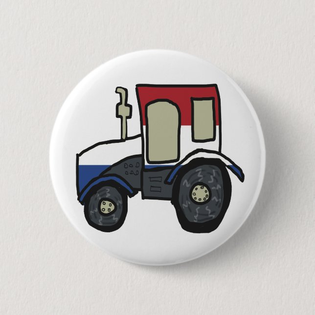 Proteste gegen den niederländischen Bauernhof Button (Vorderseite)