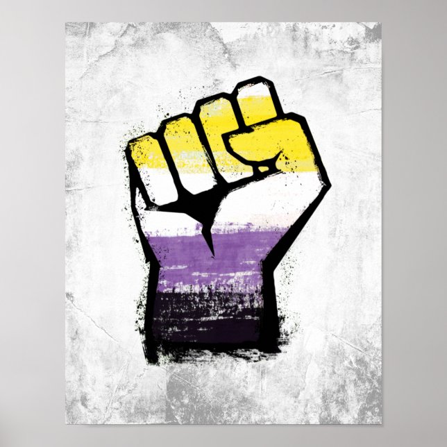 Protestfäule Poster (Vorne)