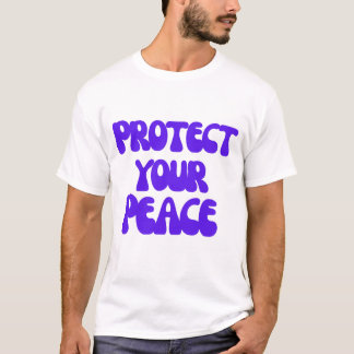 Protestieren Sie Ihren Frieden – Fette typografisc T-Shirt