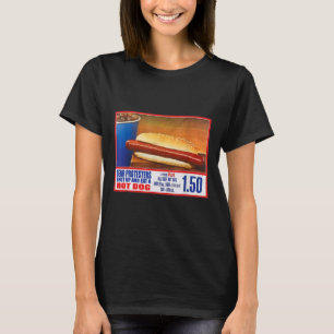 Protestierende haltet den Mund und esst einen Hot T-Shirt