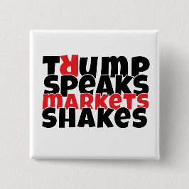 Protestmotto gegen Trump Button