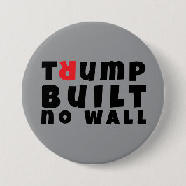 Protestmotto gegen Trump Button