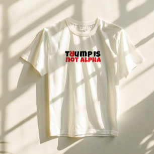 Protestmotto von Trump-Studenten rot elegant Tri-Blend Shirt