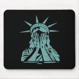 Proteststata der Freiheit Mousepad