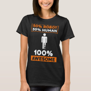 Prothetische Chirurgie Thema für Beinamputierte Ro T-Shirt