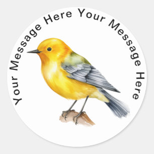 Prothonotary Warbler Aufkleber