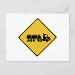 Protokollieren der Lkw-Warnung, Verkehrswarnung, A Postkarte